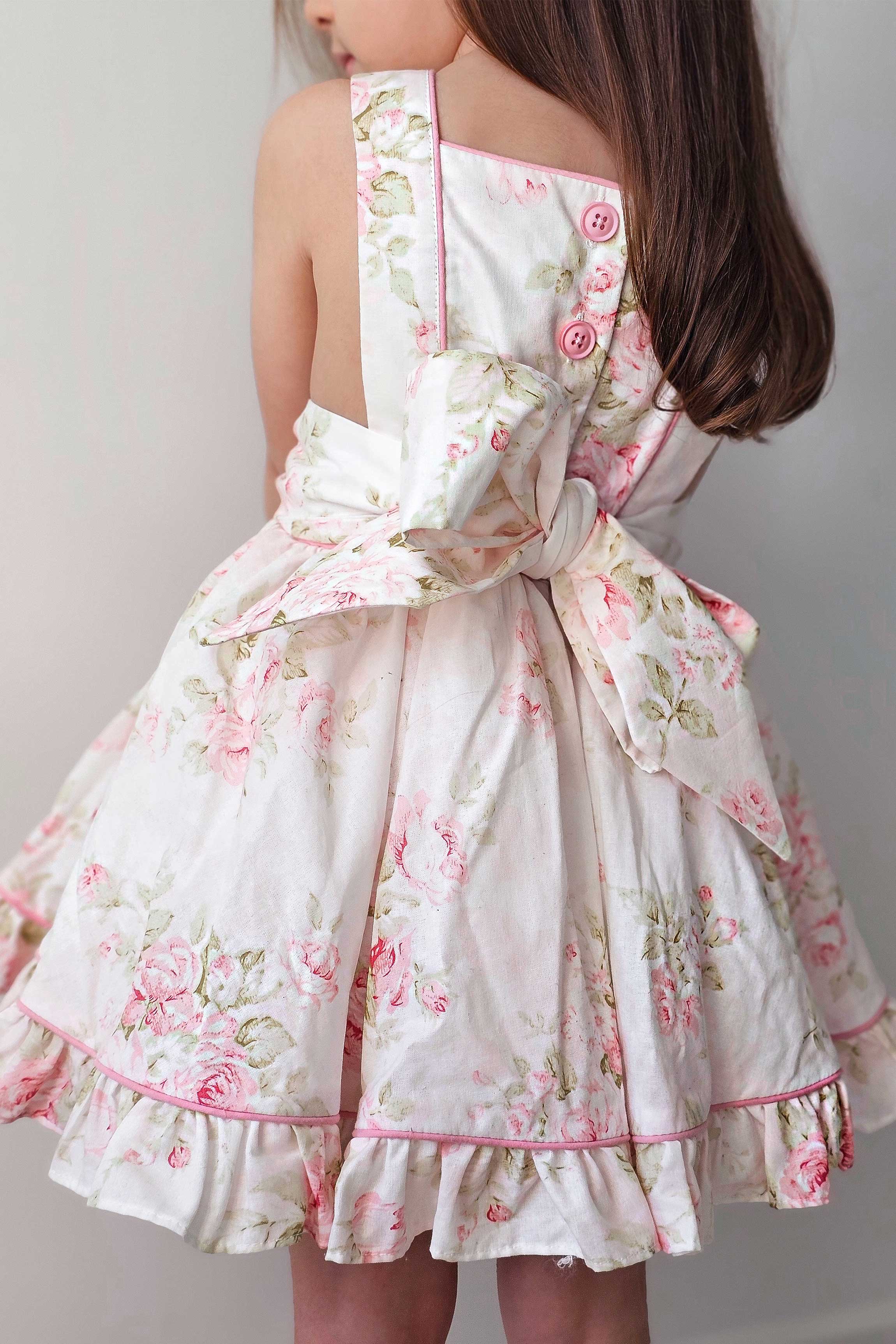Ashes of Roses Piping Dress