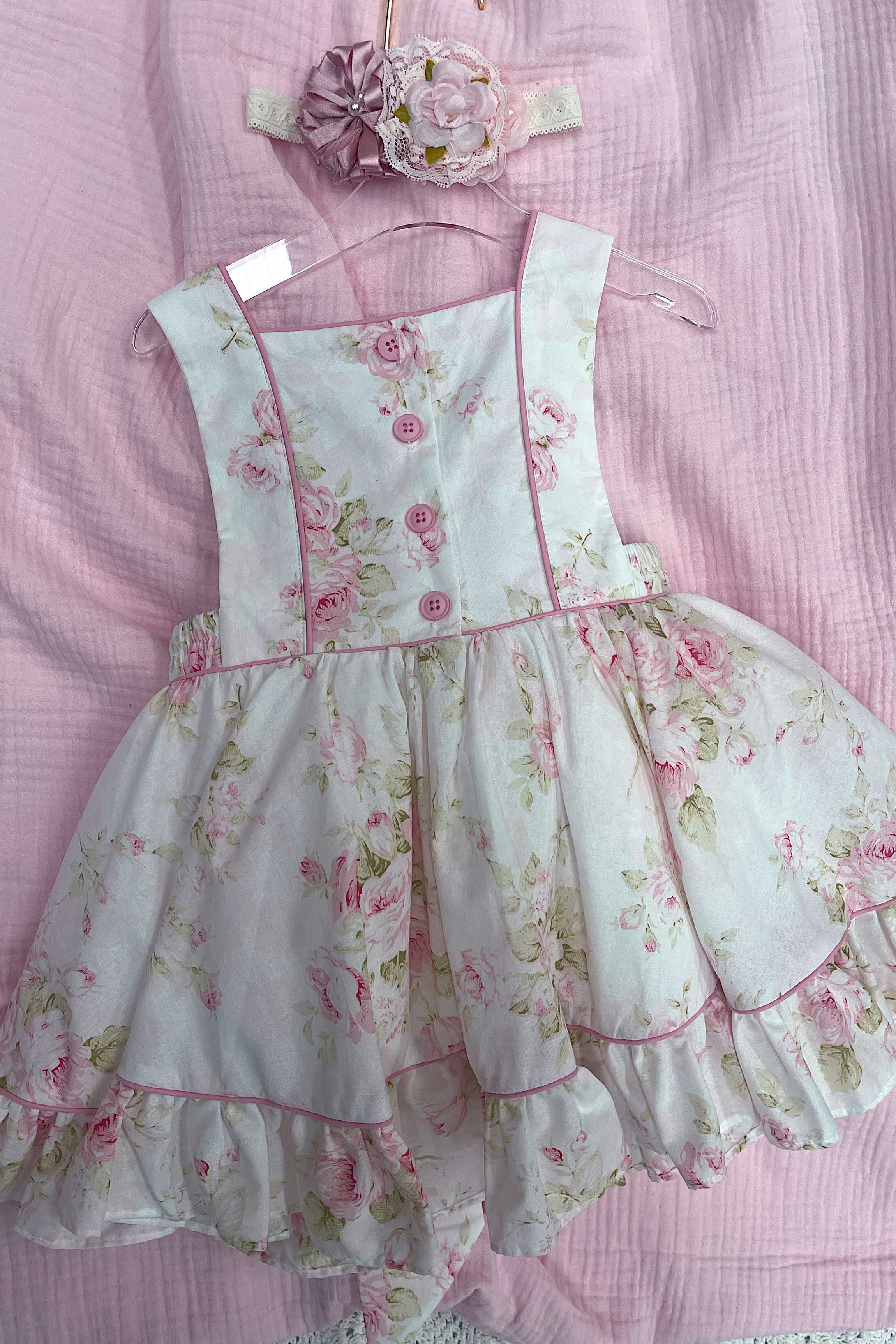 Ashes of Roses Piping Dress