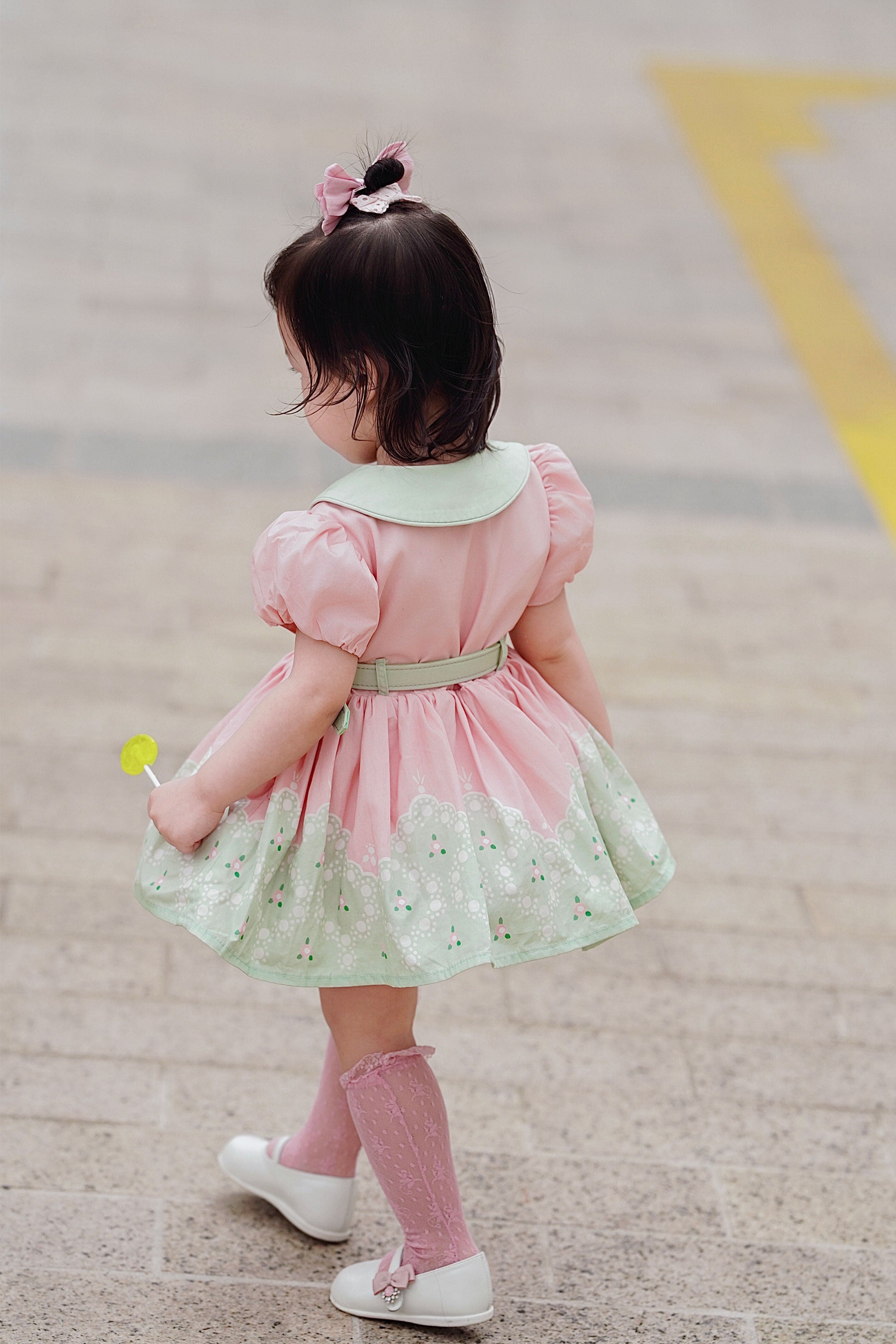 Pink Macaron Dress