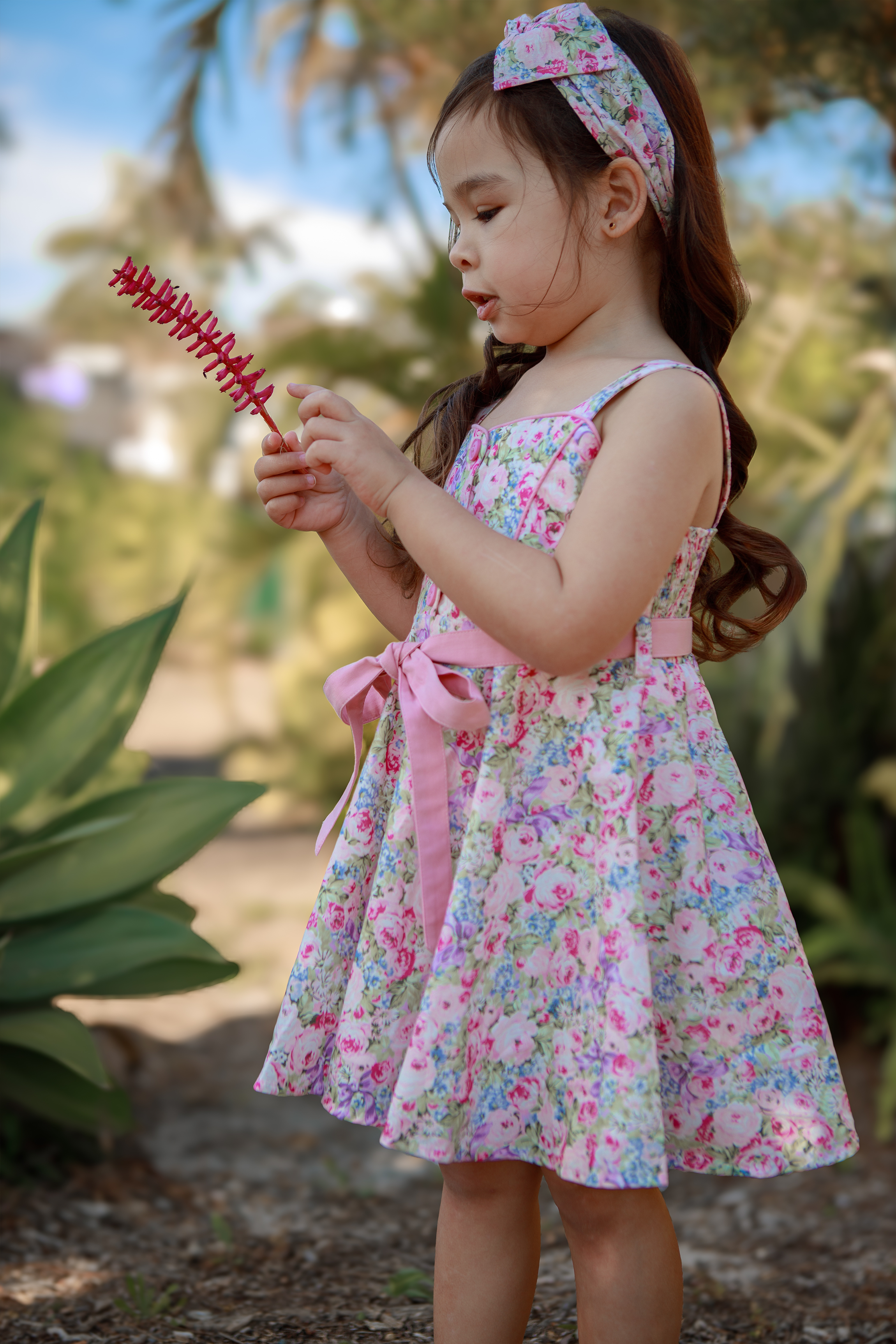 Florist Button Down Dress
