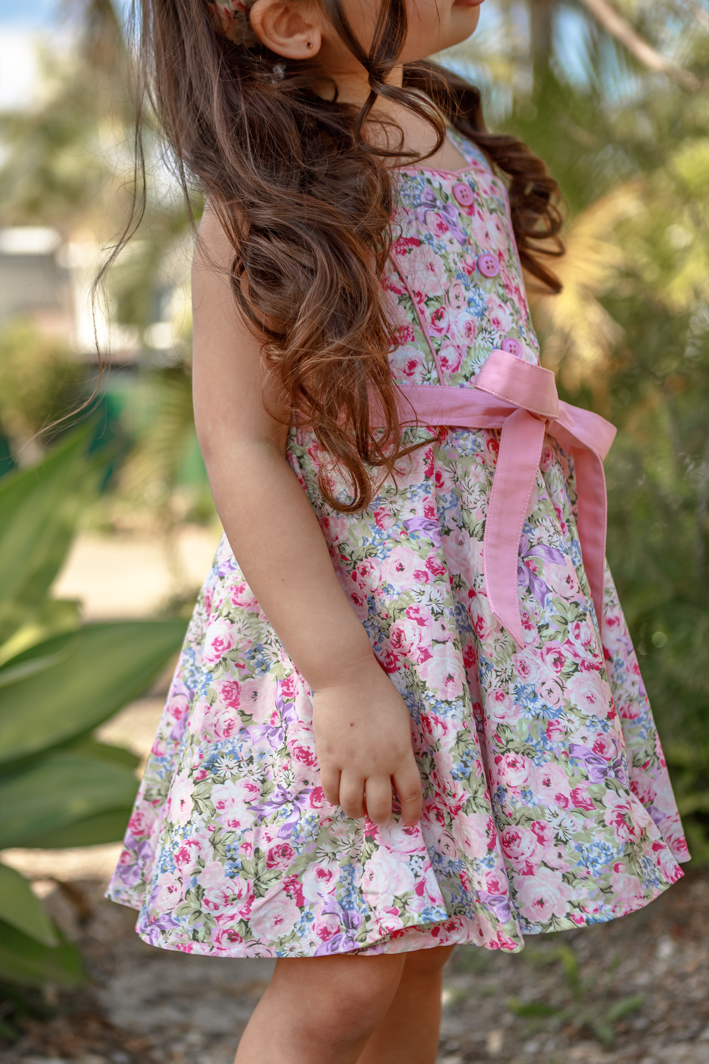Florist Button Down Dress