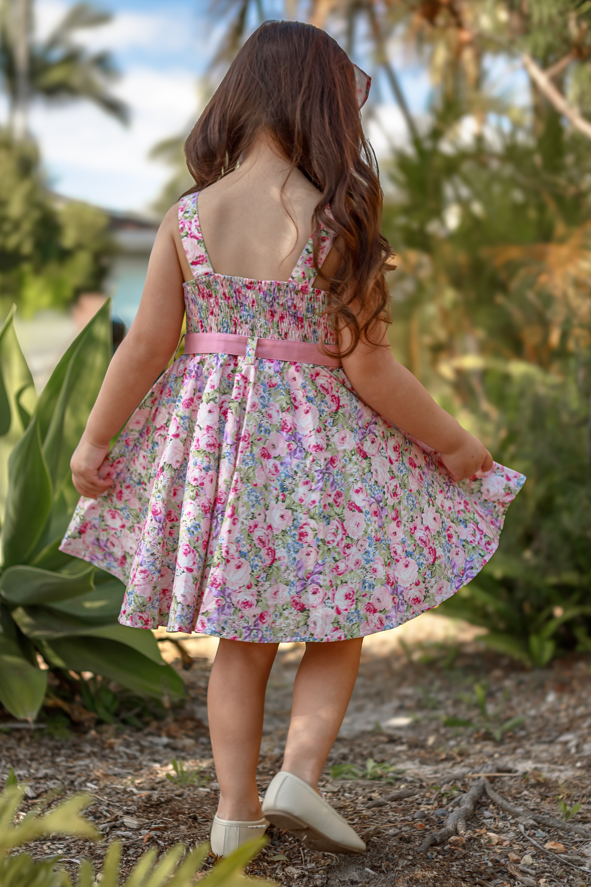 Florist Button Down Dress