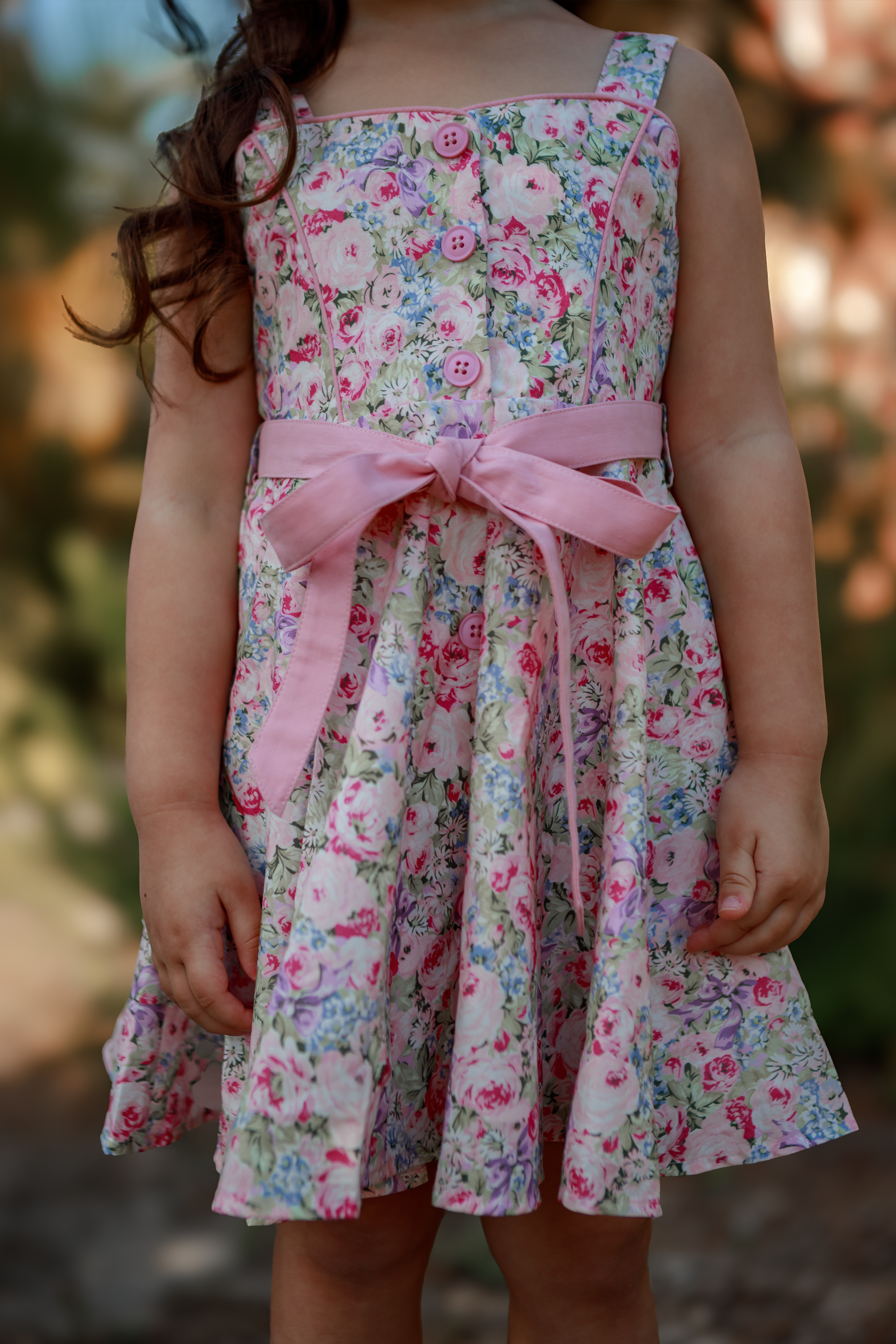 Florist Button Down Dress
