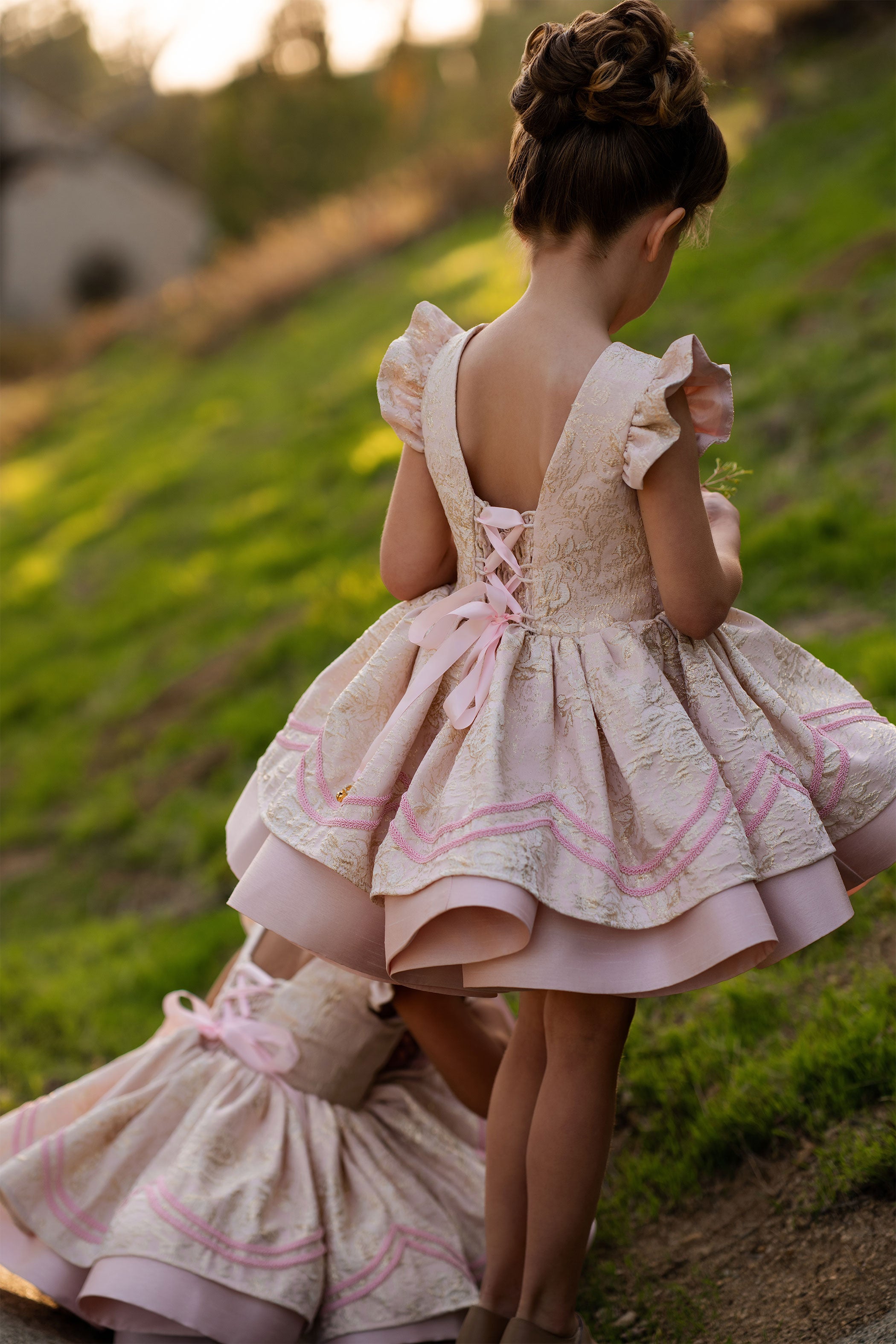 April Gleam Dress (Pink)