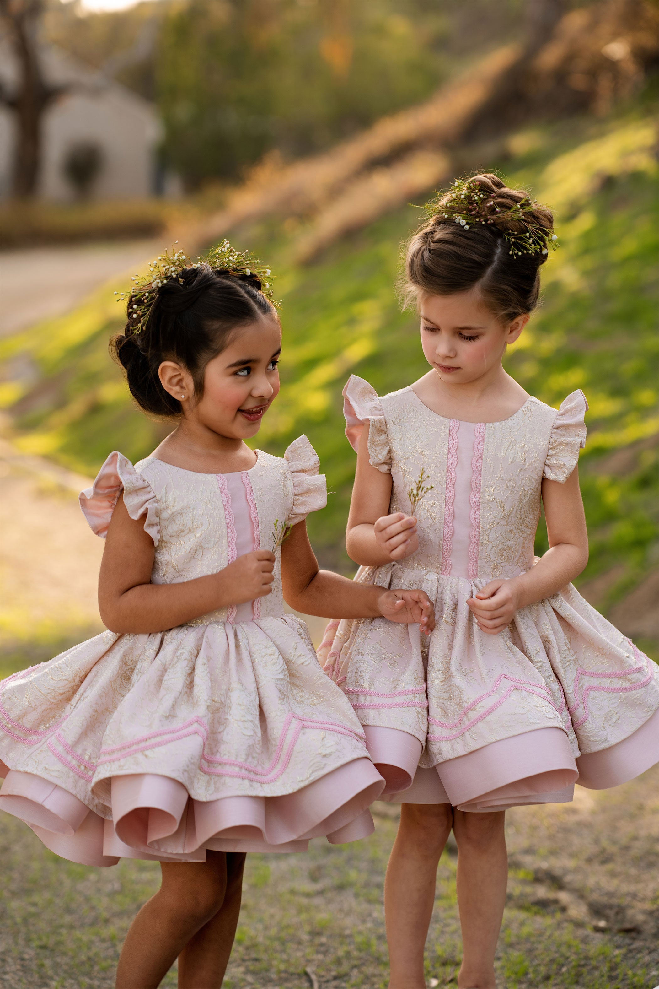 April Gleam Dress (Pink)