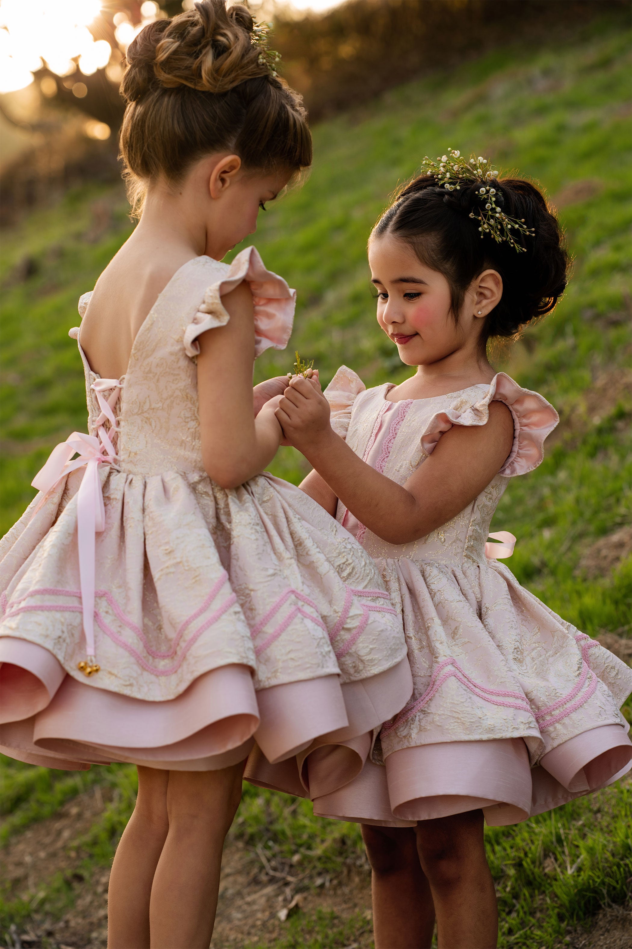 April Gleam Dress (Pink)