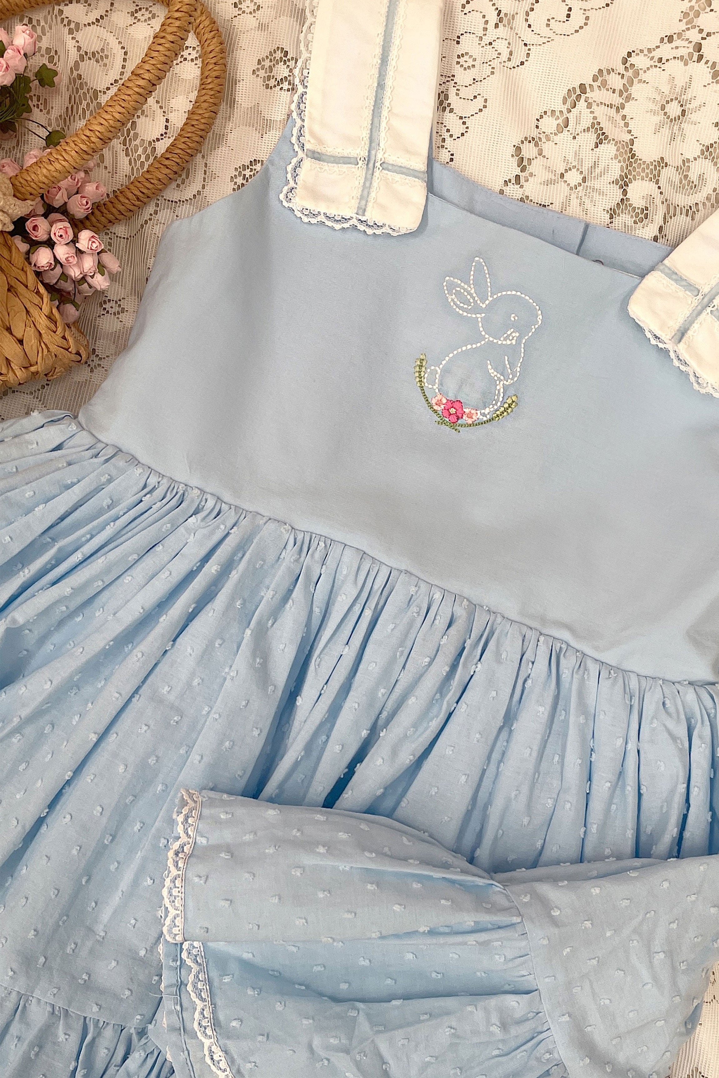 Bunny Hop Dress (Blue)