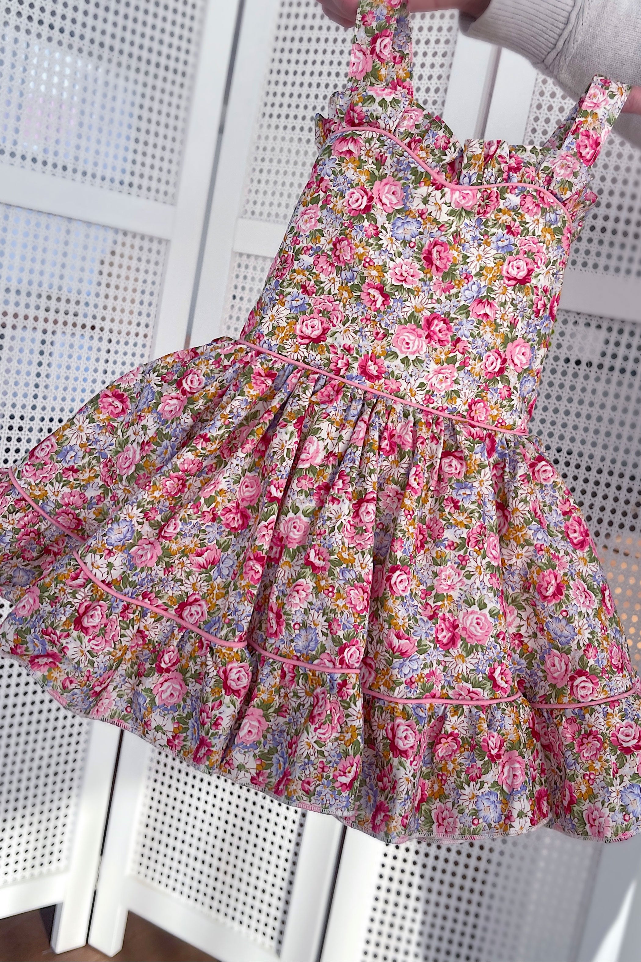 Blushing Bouquet Heart Dress