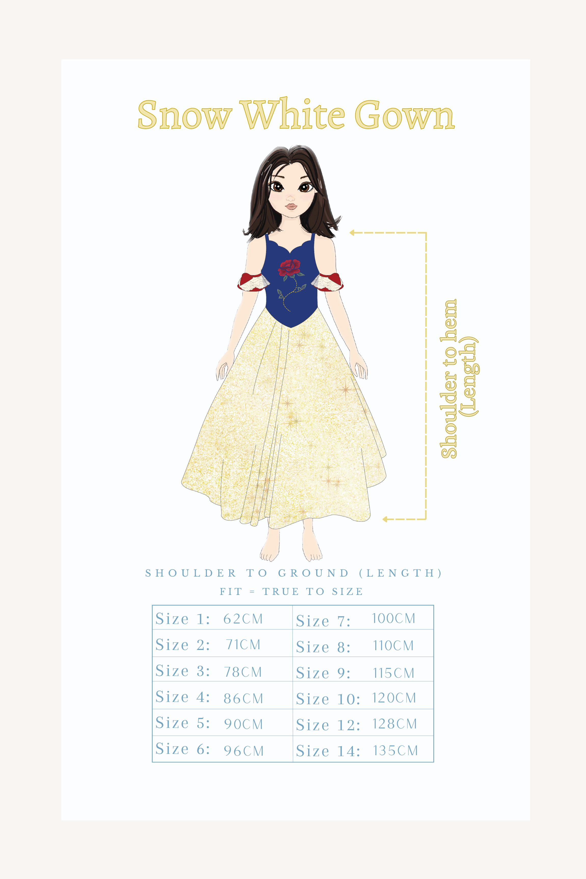 Snow White Gown