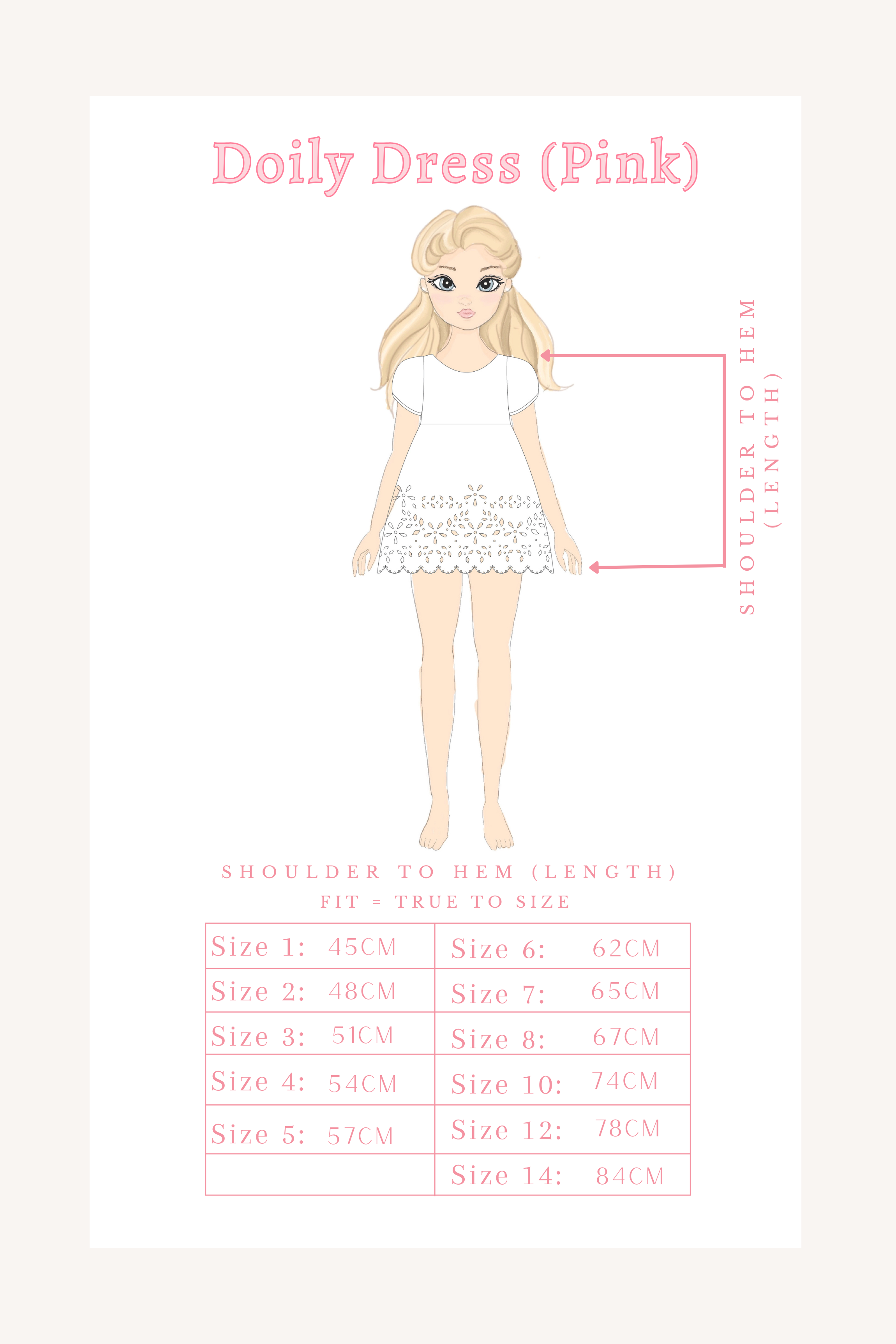 Doily Dress (Blue)