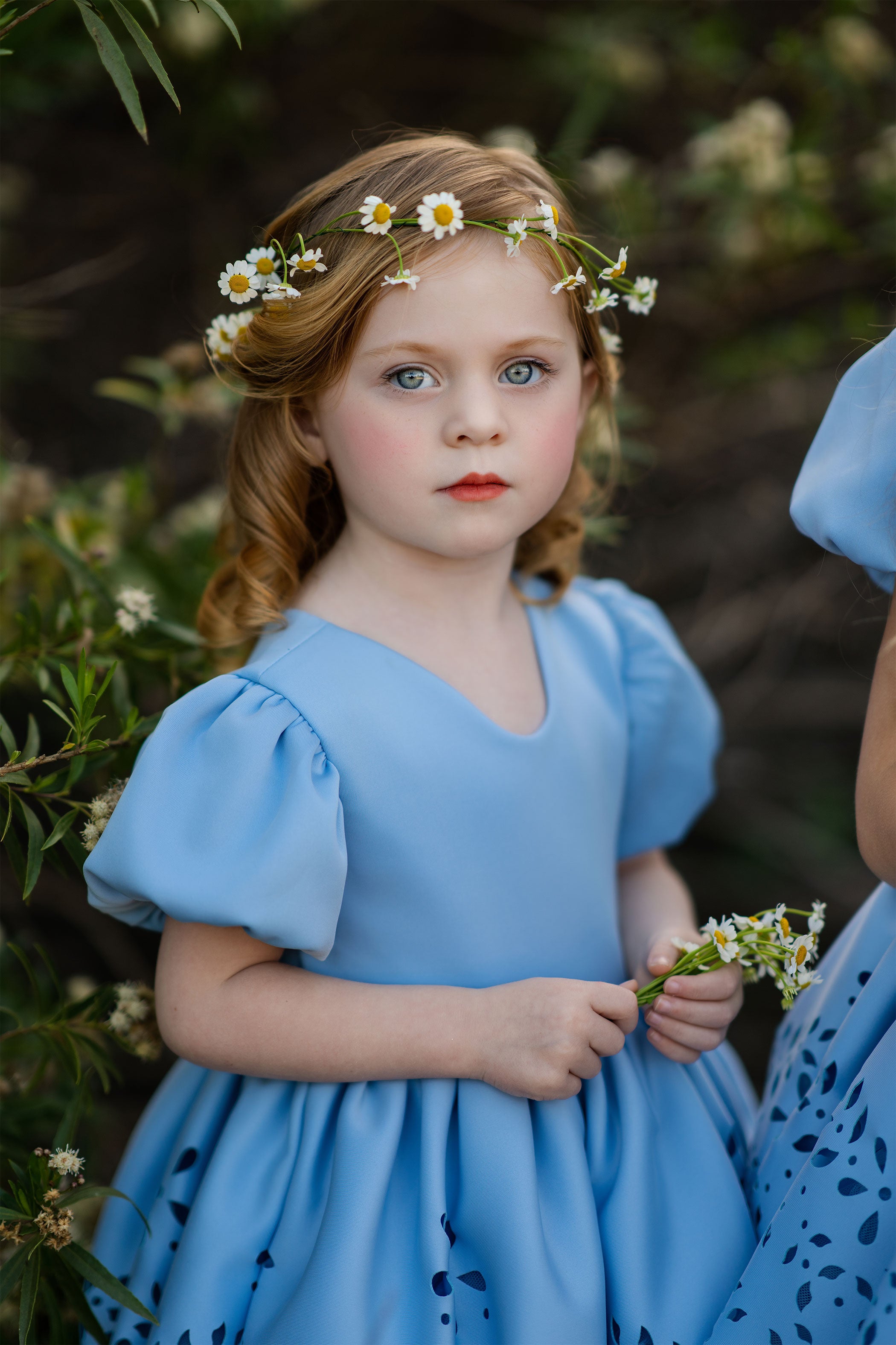 Doily Dress (Blue)