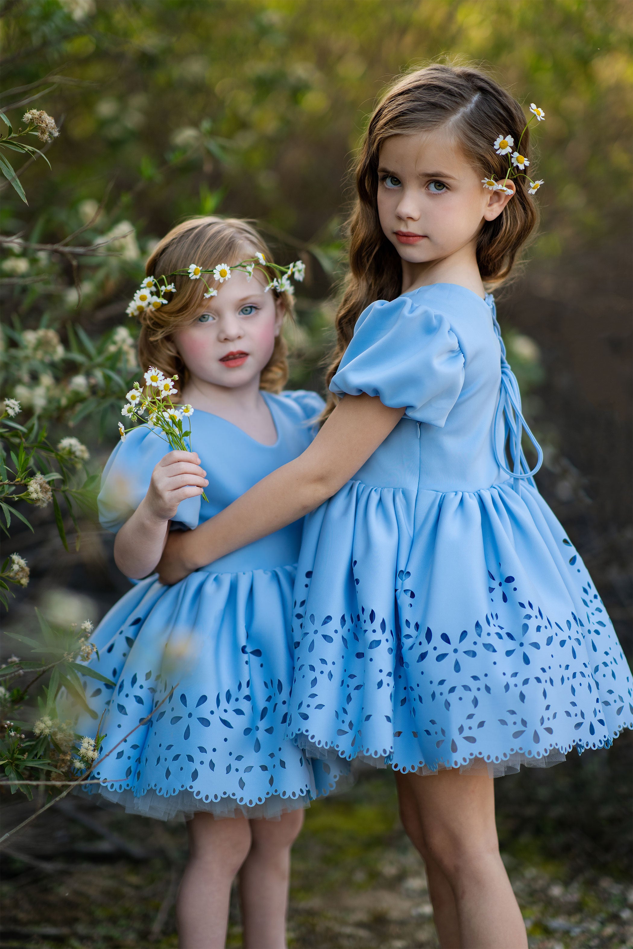 Doily Dress (Blue)
