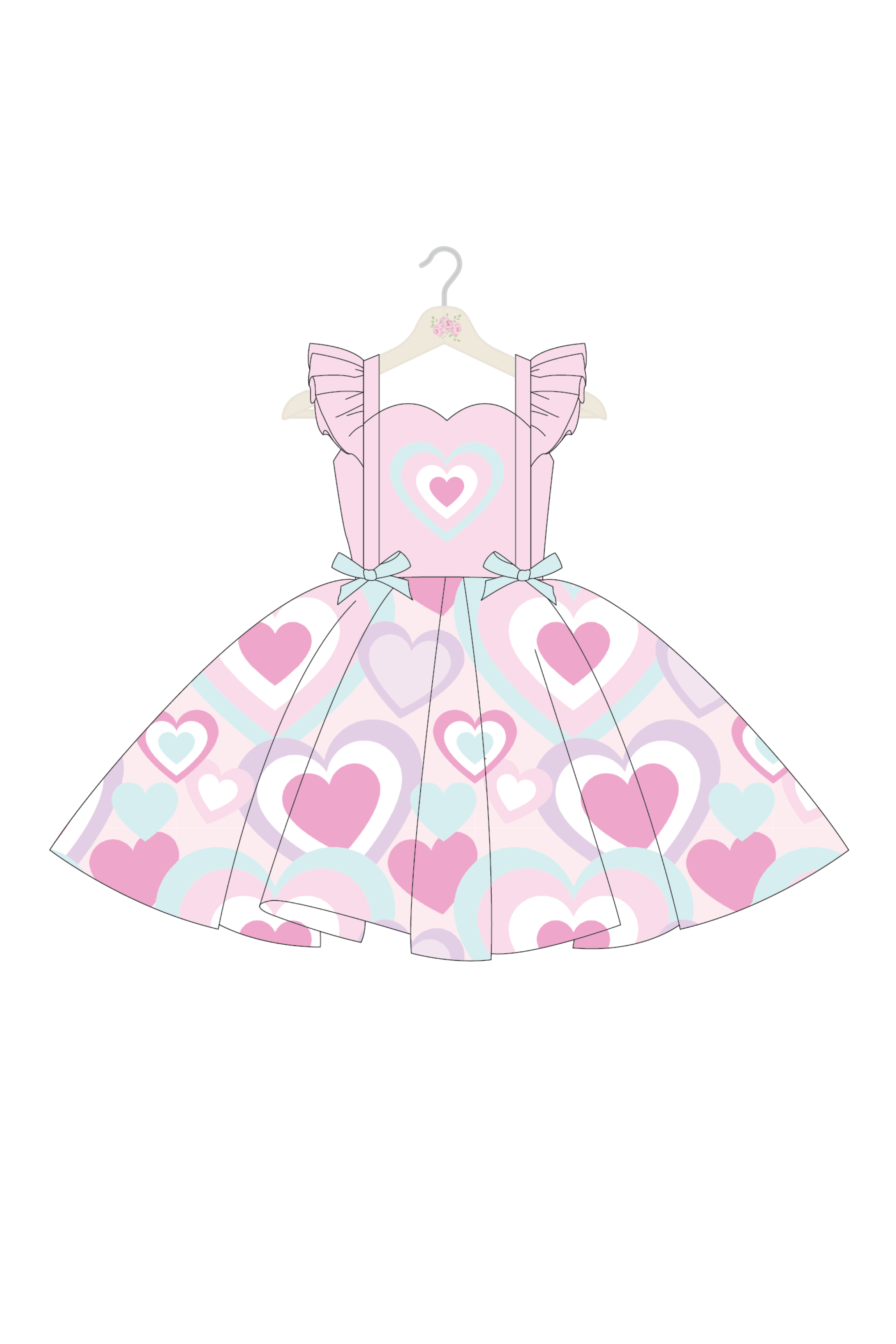 Golly Gosh Dress (Heart)