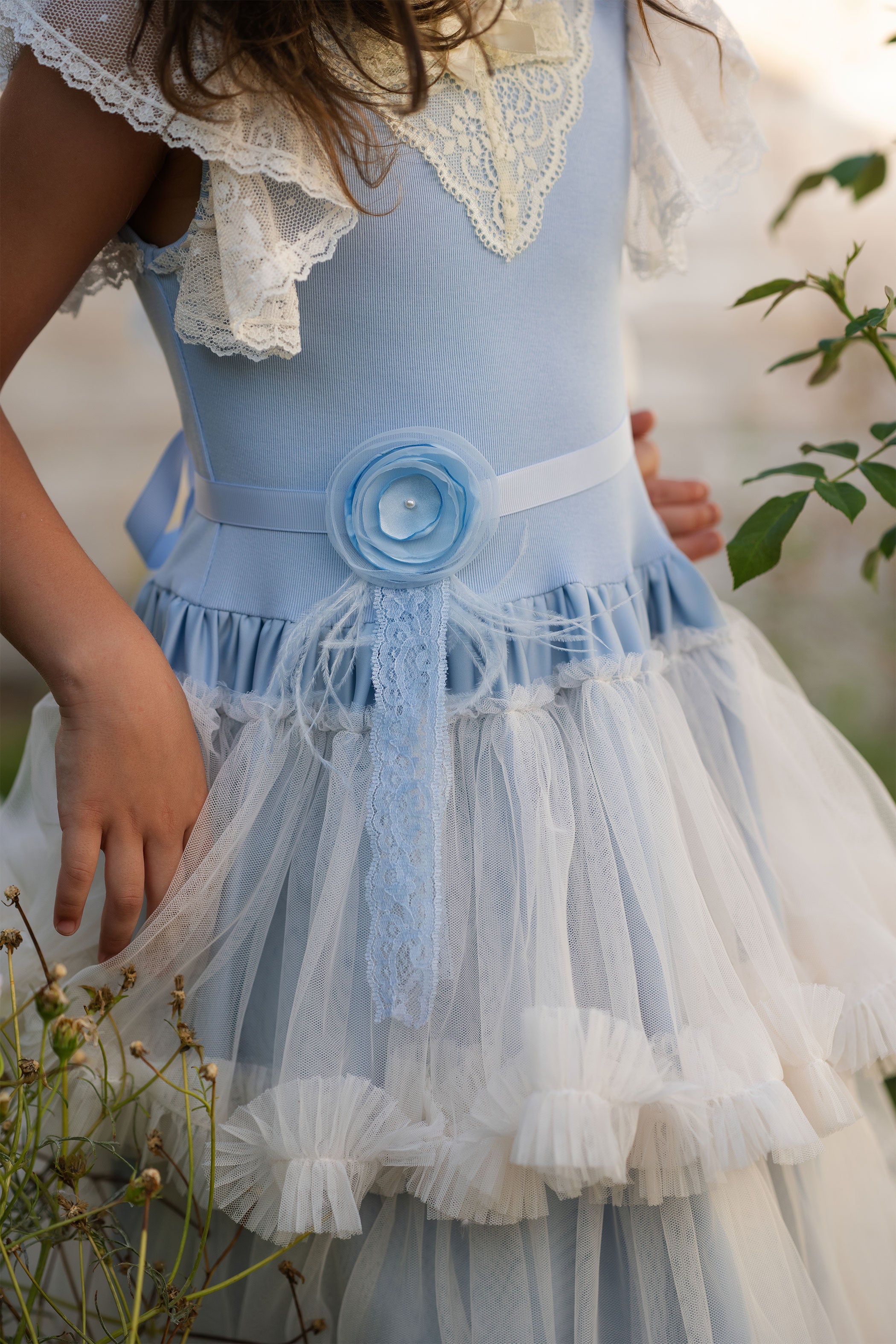 She's A Lady Dress (Blue)