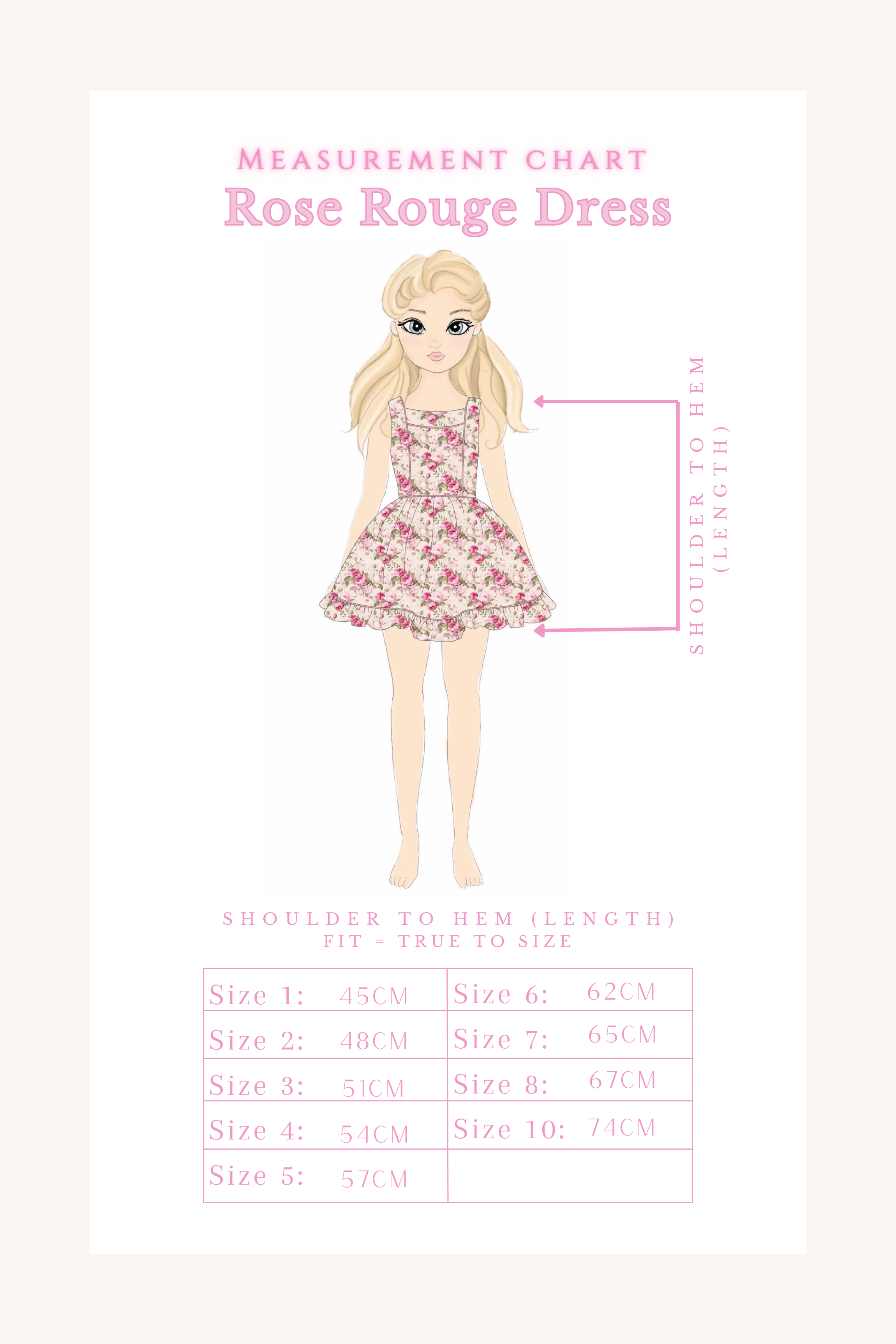 Rose Rouge Piping Dress