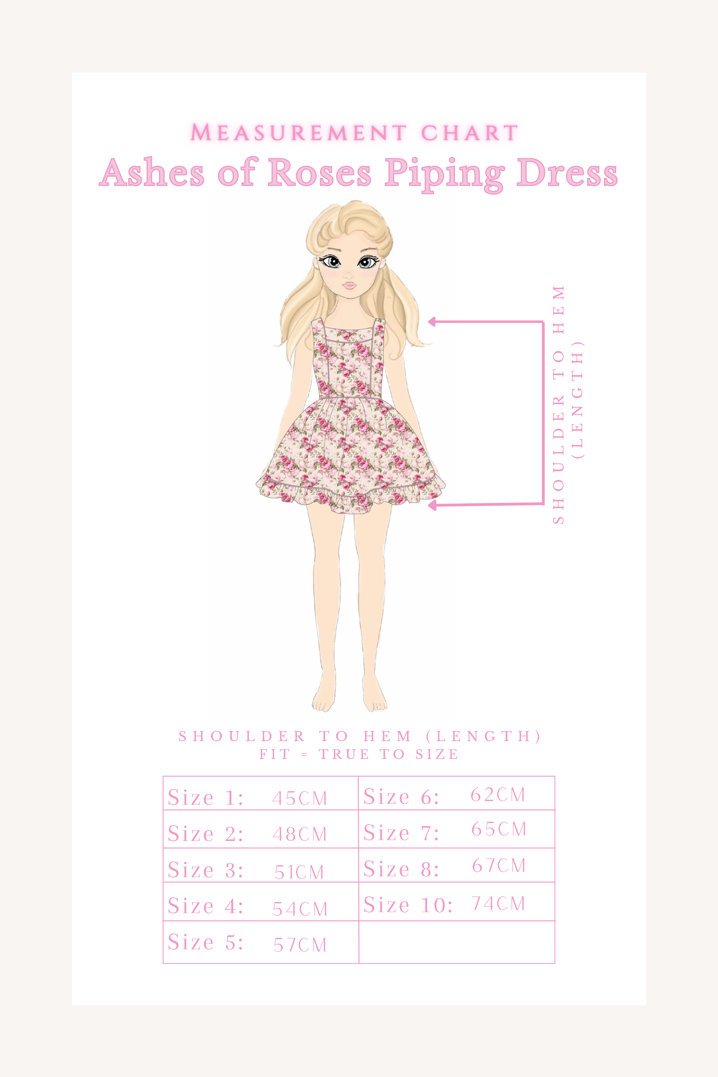 Ashes of Roses Piping Dress