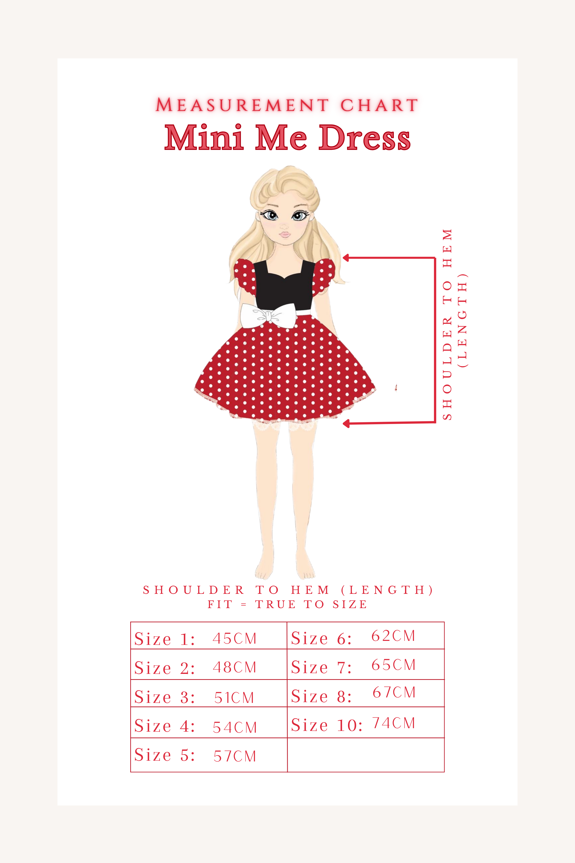 Mini Me Dress